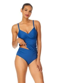 Simply Bikini Store -Simply Bikini Store MYMT23301 SLB SlateBlue MYMB36001 SLB SlateBlue 1957 FRONT