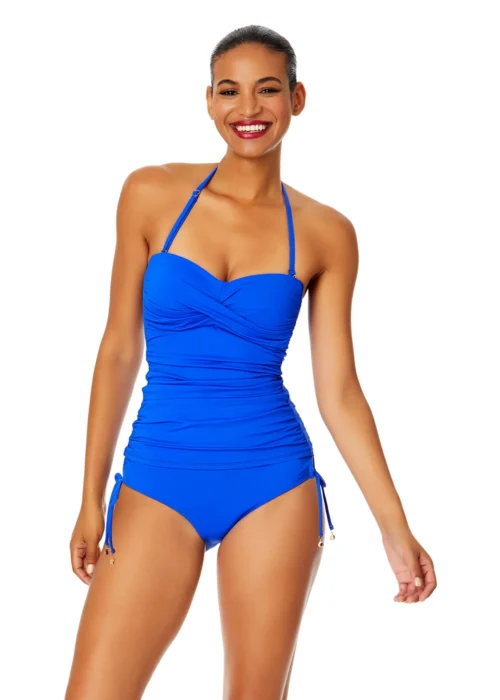 Women's Live In Color Twist Front Bandeaukini Swim Top(Womens Live In Color Twist Front Bandeaukini Swim Top 14) 13 Women's Live In Color Twist Front Bandeaukini Swim Top(Womens Live In Color Twist Front Bandeaukini Swim Top 14) -Simply Bikini Store MYMT25001ROY RoyalBlueMYMB30001 ROY 1643 FRONT scaled
