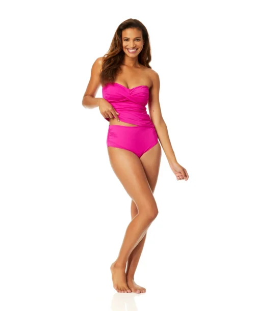 Women's Live In Color Twist Front Bandeaukini Swim Top(Womens Live In Color Twist Front Bandeaukini Swim Top 19) -Simply Bikini Store MYMT25001 HBCU MYMB36001 HBCU 602 scaled