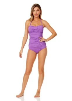 Women's Live In Color Twist Front Bandeaukini Swim Top(Womens Live In Color Twist Front Bandeaukini Swim Top 10) 13 Women's Live In Color Twist Front Bandeaukini Swim Top(Womens Live In Color Twist Front Bandeaukini Swim Top 10) -Simply Bikini Store MYMT25001 PUHR MYMB36001 PUHR 1399