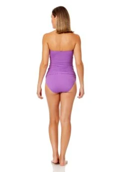 Women's Live In Color Twist Front Bandeaukini Swim Top(Womens Live In Color Twist Front Bandeaukini Swim Top 10) 11 Women's Live In Color Twist Front Bandeaukini Swim Top(Womens Live In Color Twist Front Bandeaukini Swim Top 10) -Simply Bikini Store MYMT25001 PUHR MYMB36001 PUHR 1429