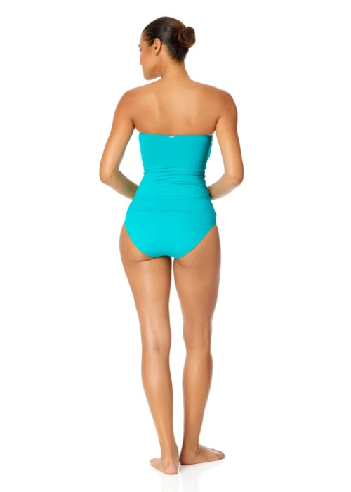 Women's Live In Color Twist Front Bandeaukini Swim Top(Womens Live In Color Twist Front Bandeaukini Swim Top 15) -Simply Bikini Store MYMT25001 SEGR Seafoam Green MYMB36001 SEGR 2904 scaled