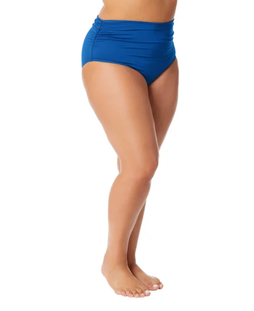 Women's Plus Live In Color High Waisted Shirred Bottom(Womens Plus Live In Color High Waisted Shirred Bottom) -Simply Bikini Store MYPB36001 SLB 1566 f7350b5d fe0b 4628 996c d3de9c5ab5f7 scaled