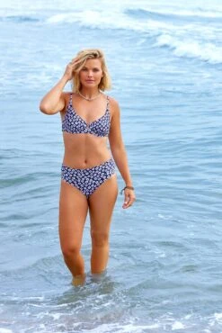 Women's Shibori Geo V Wire Underwire Bikini Swim Top(Womens Shibori Geo V Wire Underwire Bikini Swim Top) -Simply Bikini Store uwsbg2